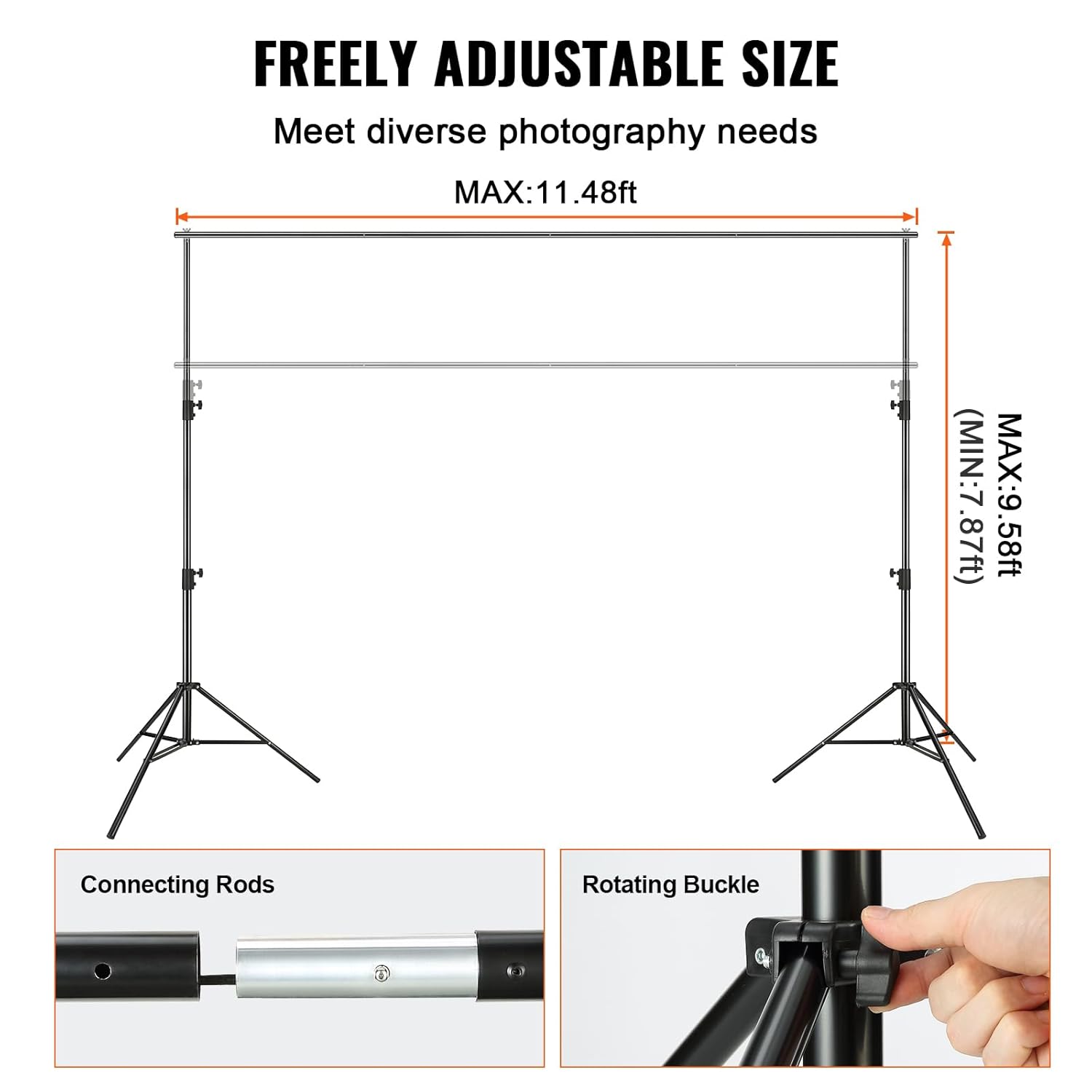 Background Stand Setup